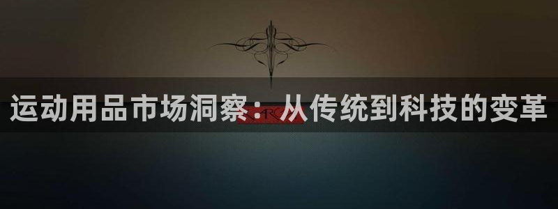意昂体育4平台是正规平台吗：运动用品市场洞察：从传统到科技的