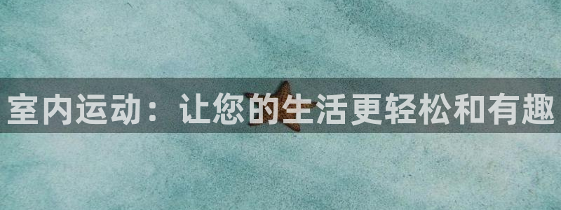 意昂4娱乐下载：室内运动：让您的生活更轻松和有趣